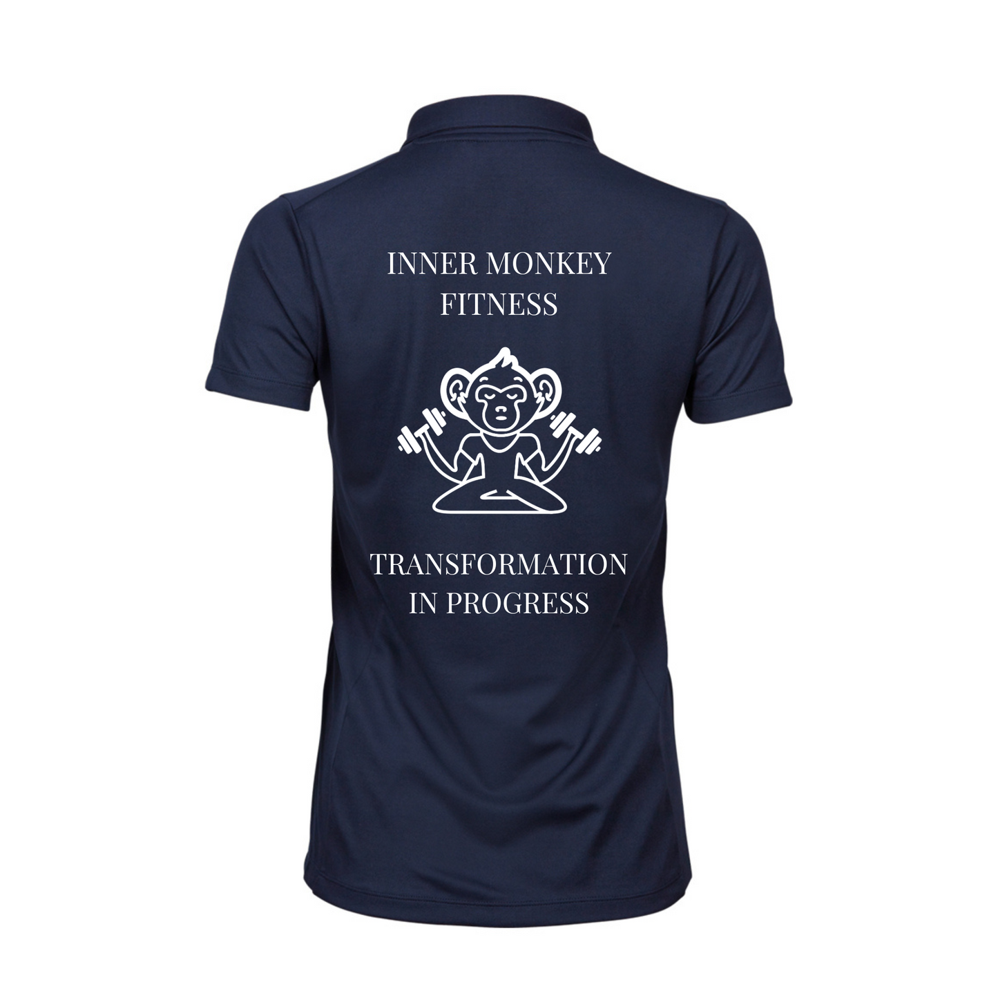 Ladies Luxury Sport Polo Shirt (Navy)