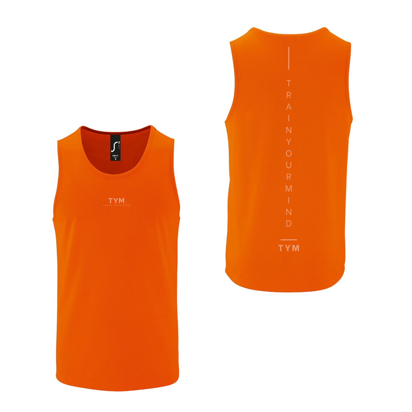 TYM Contrast Sporty Performance Tank Top