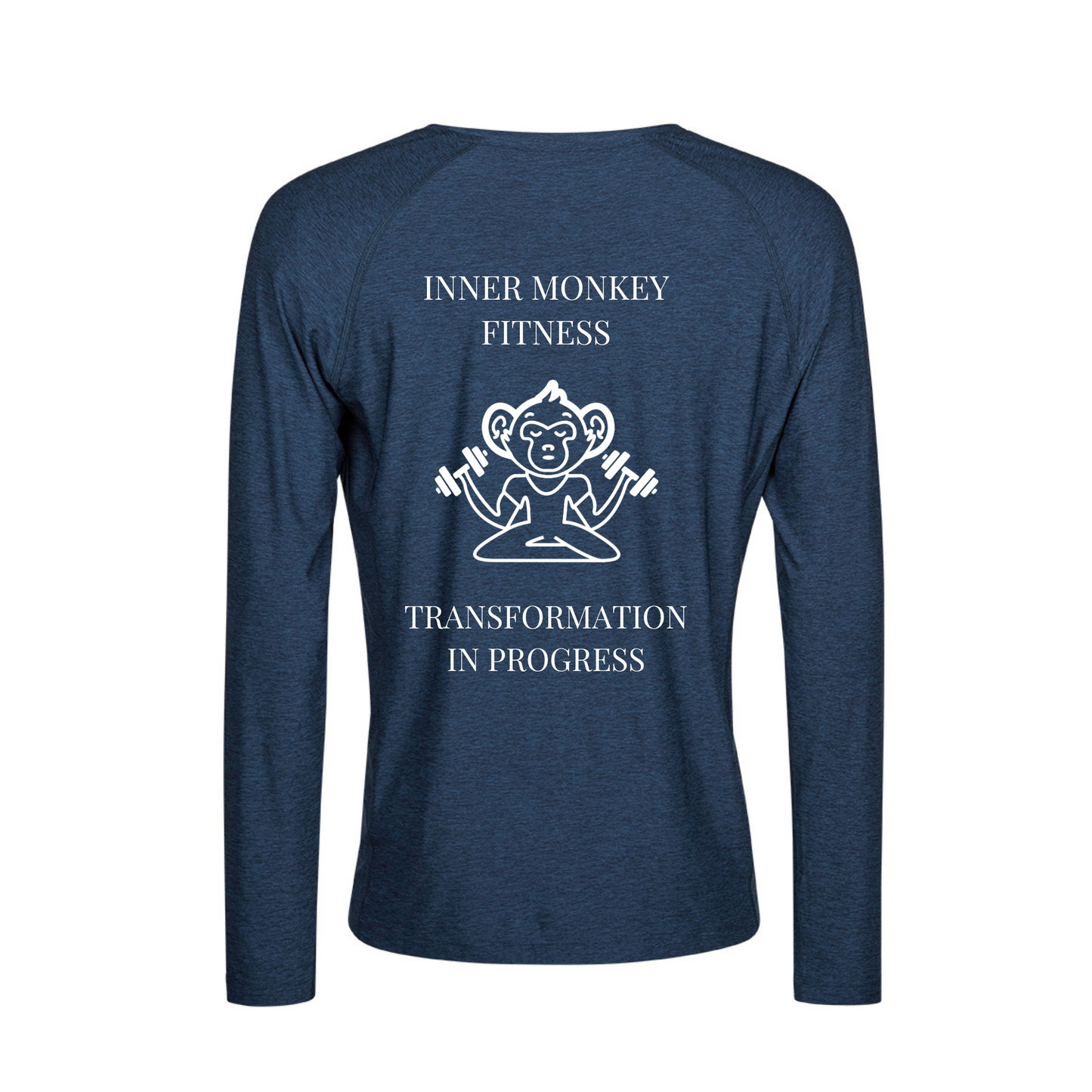 Men's Long Sleeve CoolDry™ T-Shirt (Navy)
