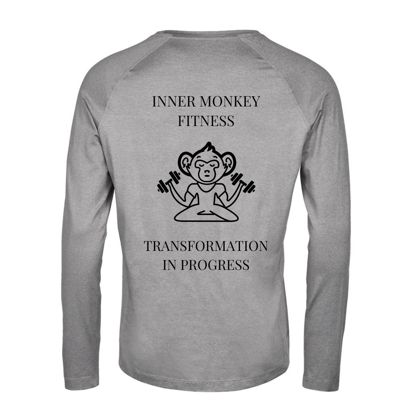 Men's Long Sleeve CoolDry™ T-Shirt (Grey)