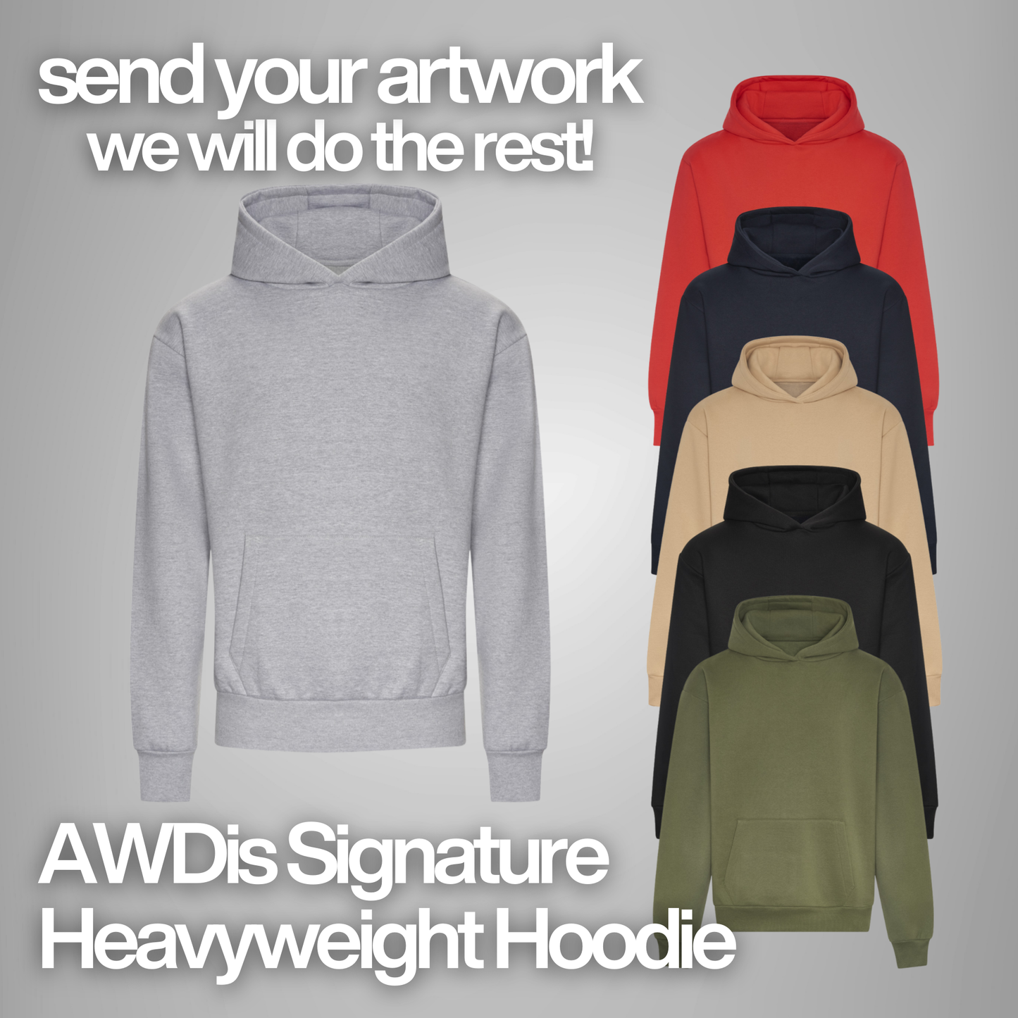 AWDis Signature Heavyweight Hoodie