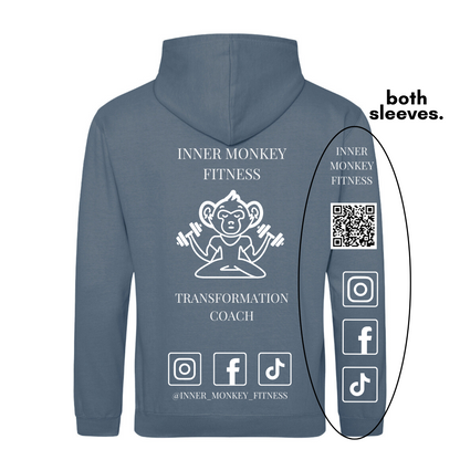 AWDis College Hoodie (Airforce Blue)