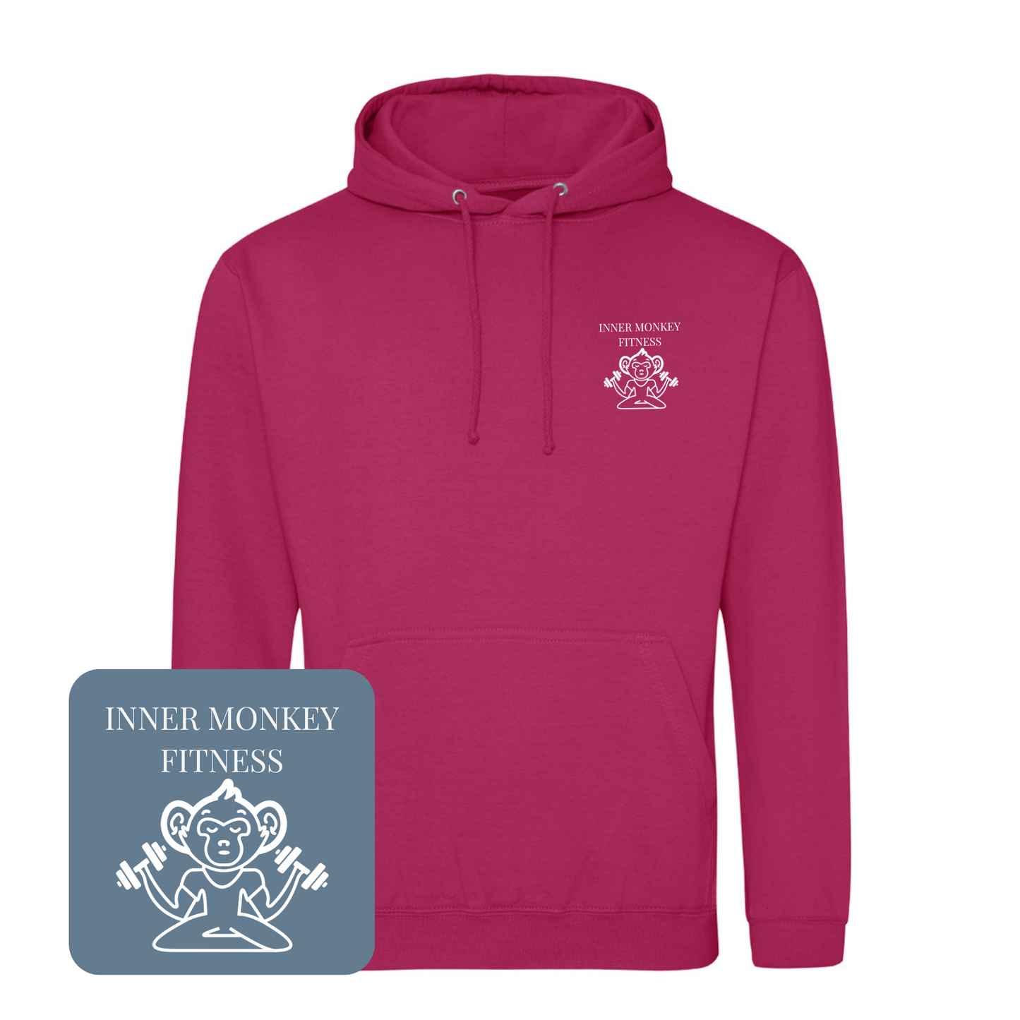 Unisex Hoodie (Pink)