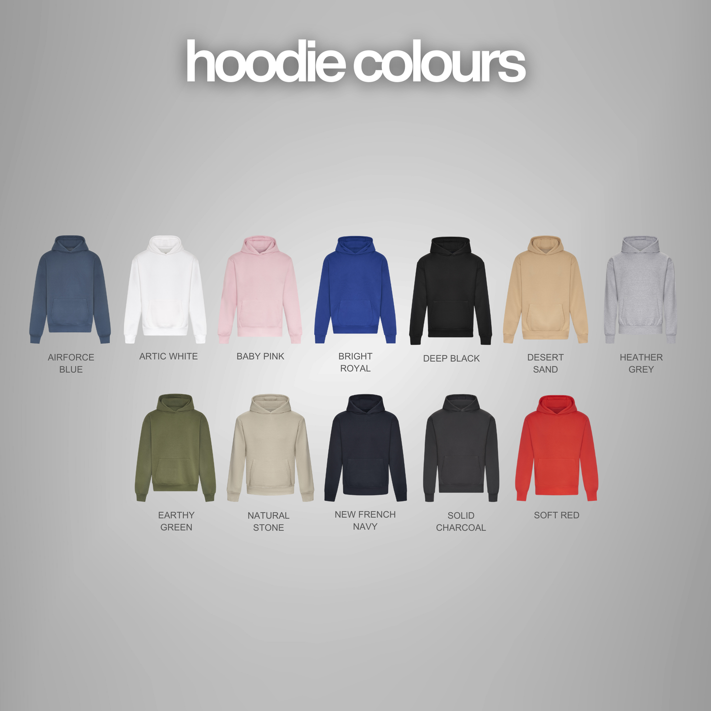 AWDis Signature Heavyweight Hoodie