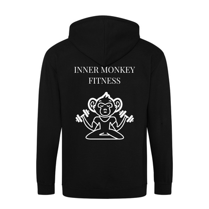 Unisex Full Zip Hoodie (Black)