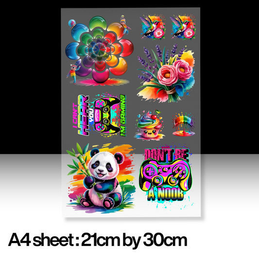 DTF Gang Sheet Builder (A4: 21cm x 30cm)