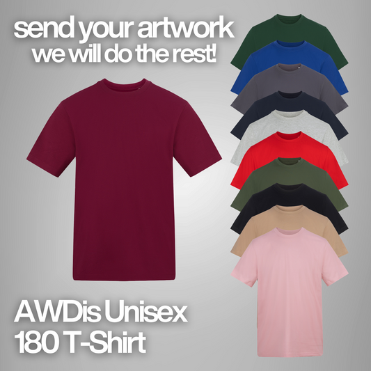 AWDis Unisex 180 T-Shirt