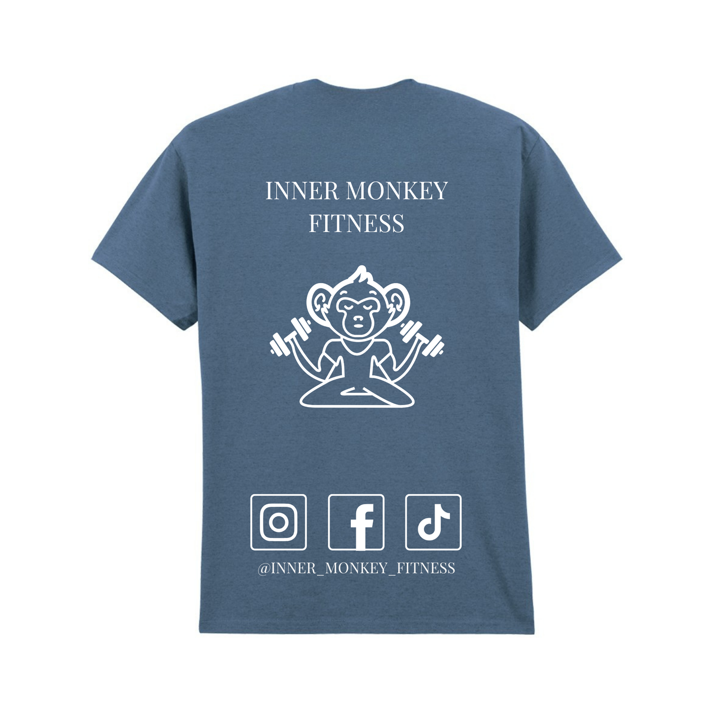 Men's Cotton T-Shirt (Indigo)