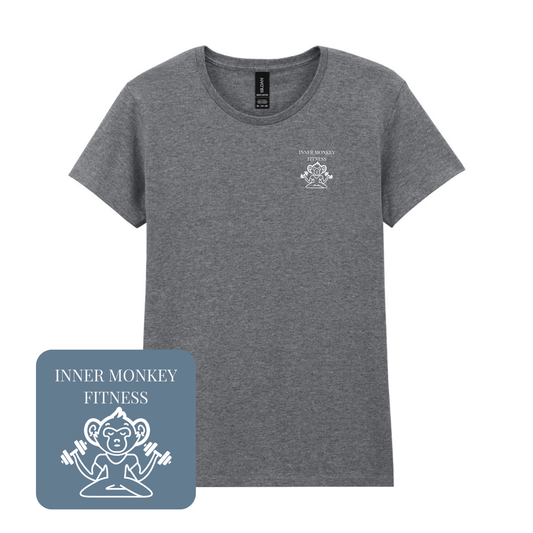 Ladies Cotton T-Shirt (Charcoal)