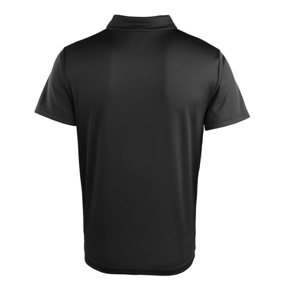 Premier Coolchecker® Stud Piqué Polo Shirt (Black)