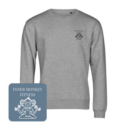 Unisex Athletic Crew Neck Sweatshirt (Grey)