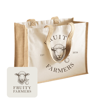 Fruity Farmers Jute Classic Shopper