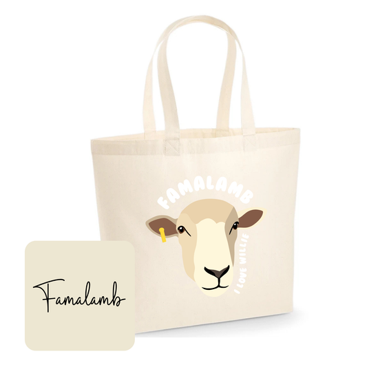 I Love Willie Maxi Tote Bag
