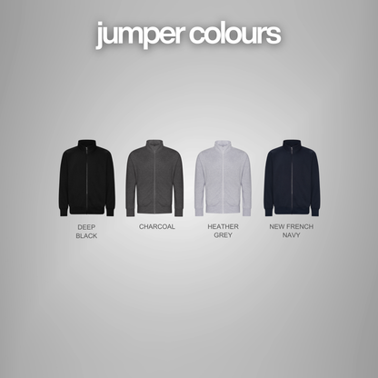 AWDis Campus Full Zip Sweatshirt