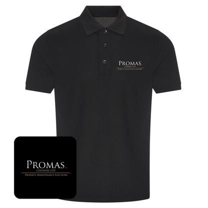 Pro RTX Pro Piqué Polo Shirt (Black)
