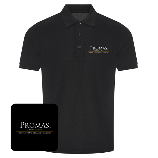 Pro RTX Pro Piqué Polo Shirt (Black)
