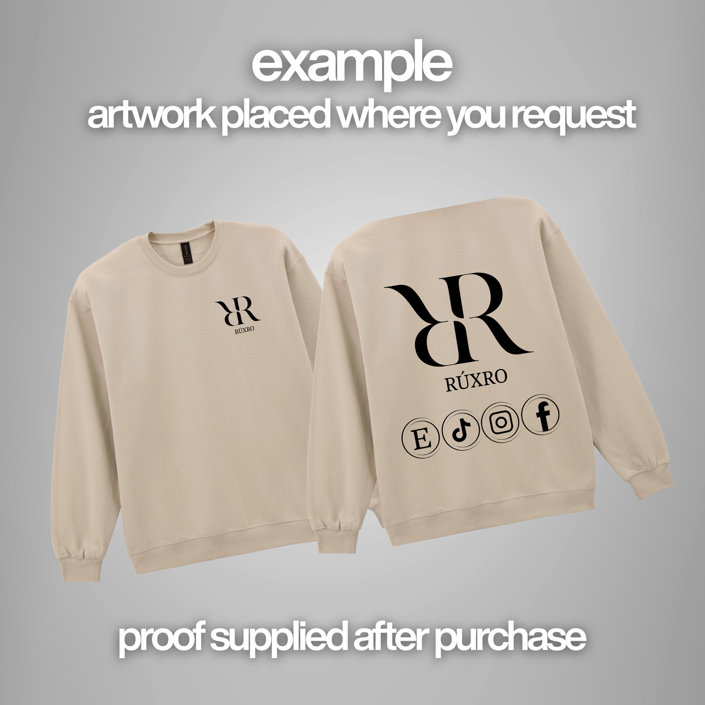 Gildan SoftStyle® Midweight Crew Neck Sweatshirt