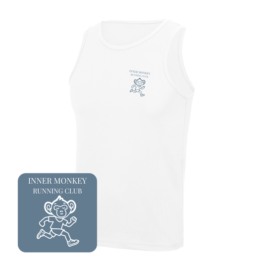 Men's Running Club Cool Vest (White)