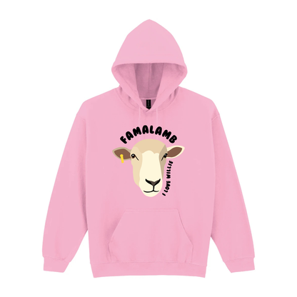 I Love Willie Heavyweight Hoodie