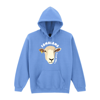 I Love Willie Heavyweight Hoodie