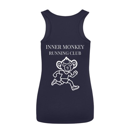 Ladies Running Club Cool Vest (Navy)