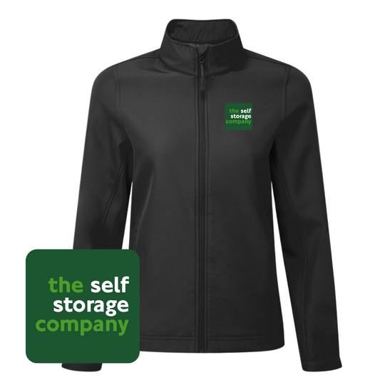 Ladies Result Core Printable Soft Shell Jacket (Black)
