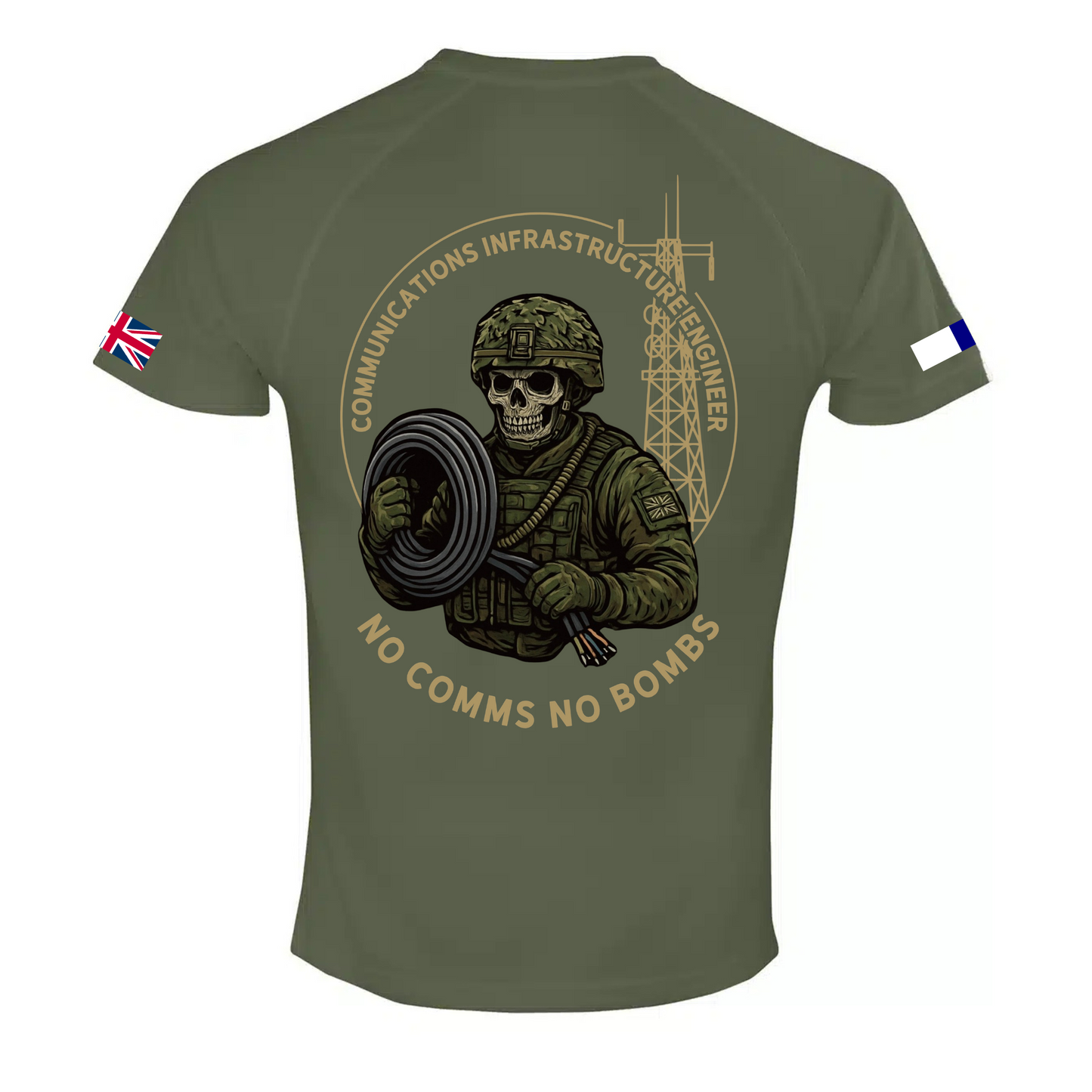 Spiro Aircool Tee (Combat)