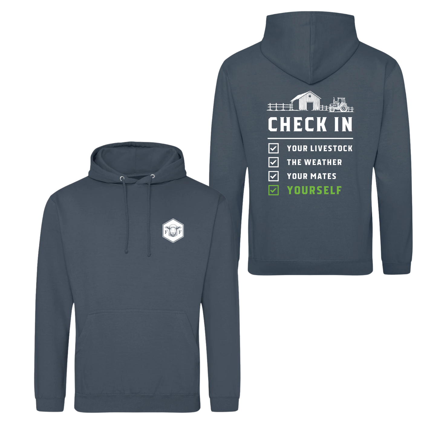 FF Field Mental Health Heavyweight Hoodie