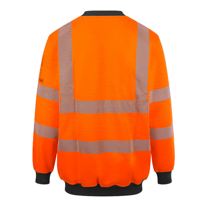 High Visibility Arc Flash Sweatshirt (Orange)