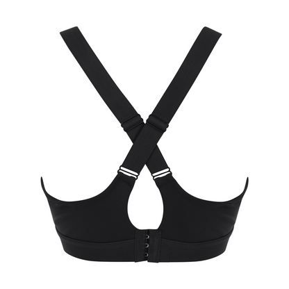 Ladies Medium Impact Core Bra (Black)