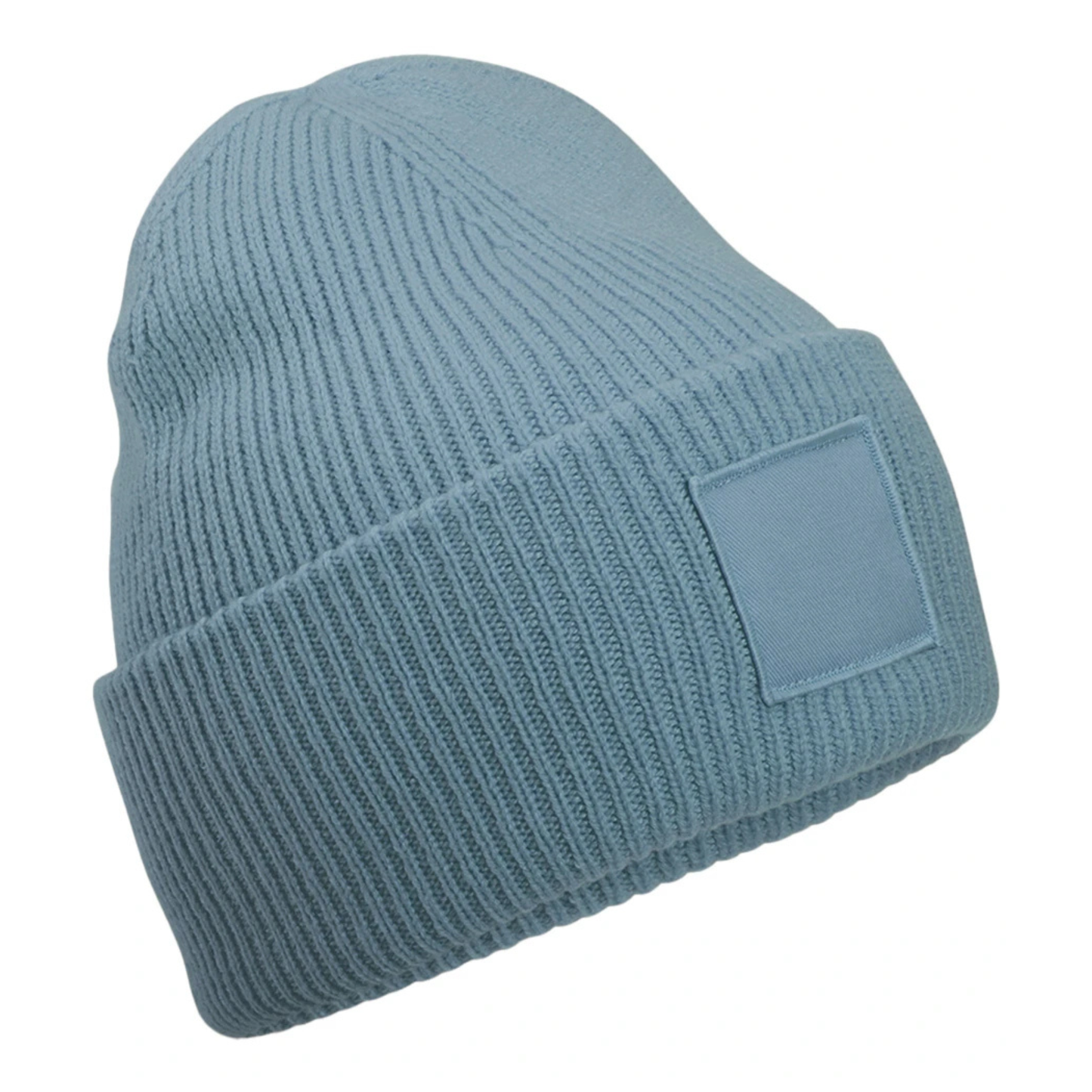 Beechfield Deep Cuff Tonal Patch Beanie