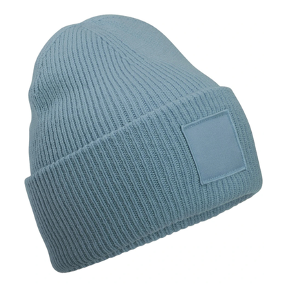Beechfield Deep Cuff Tonal Patch Beanie