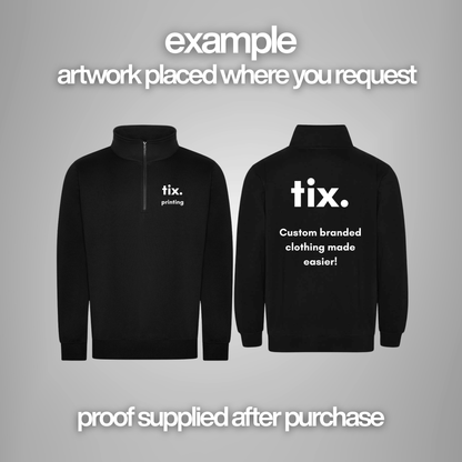 Pro RTX Pro 1/4 Neck Zip Sweatshirt