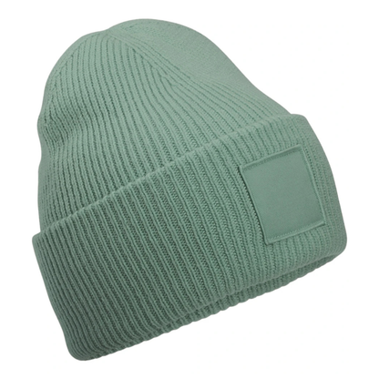 Beechfield Deep Cuff Tonal Patch Beanie