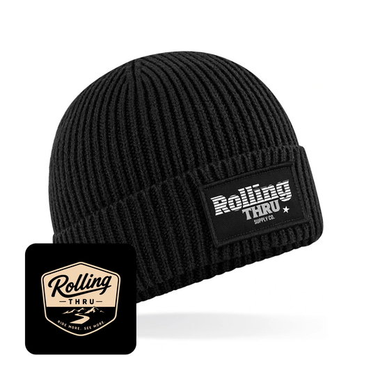 Rolling Thru Patch Beanie (Black)