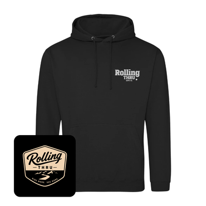 Rolling Thru Hooded Sweatshirt (Black)