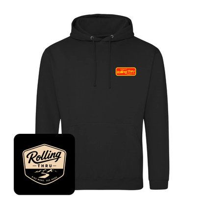 Rolling Thru Hooded Sweatshirt (Black)