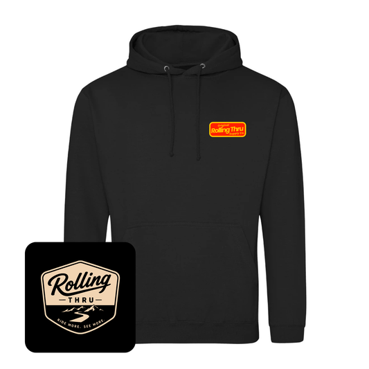 Rolling Thru Hooded Sweatshirt (Black)