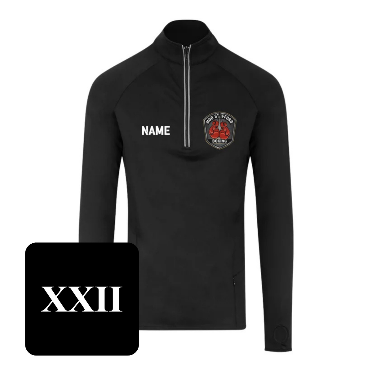 The MOD Boxing Club Men's Half Zip Top