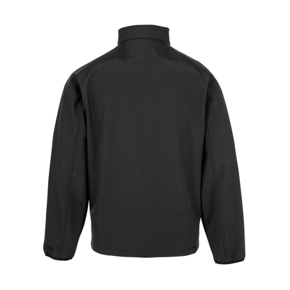 Men's Result Core Printable Soft Shell Jacket (Black)