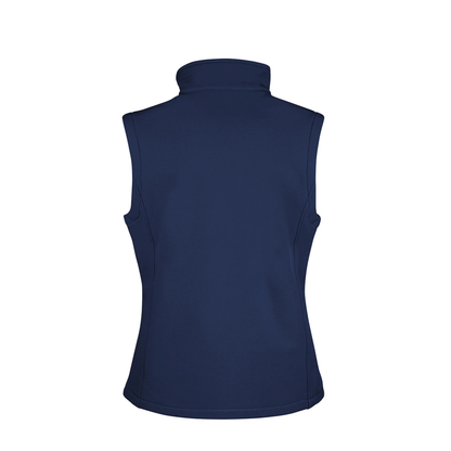 Ladies Result Core Ladies Printable Soft Shell Bodywarmer (Navy)