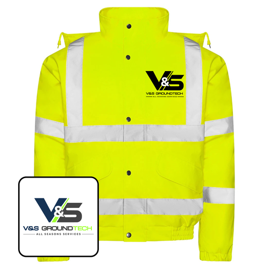 Pro RTX High Visibility Bomber Jacket (Yellow)