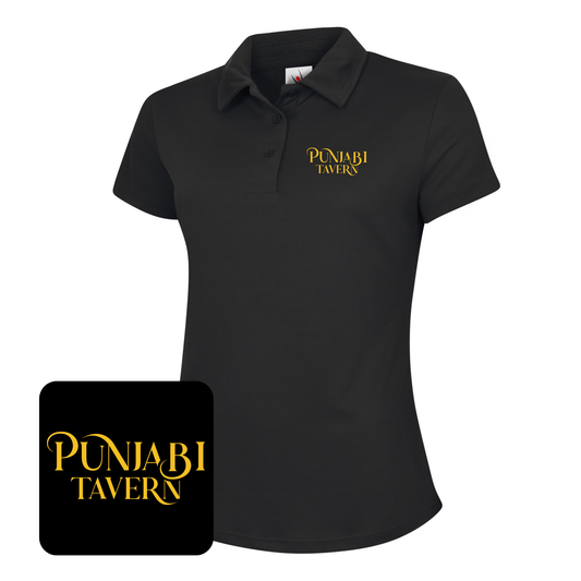 Ladies Ultra Cool Poloshirt (Black)