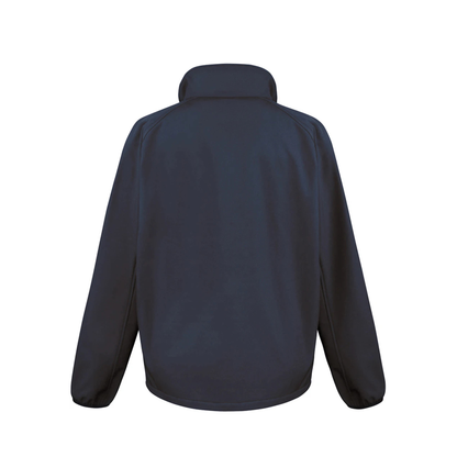 Men's Result Core Printable Soft Shell Jacket (Navy)