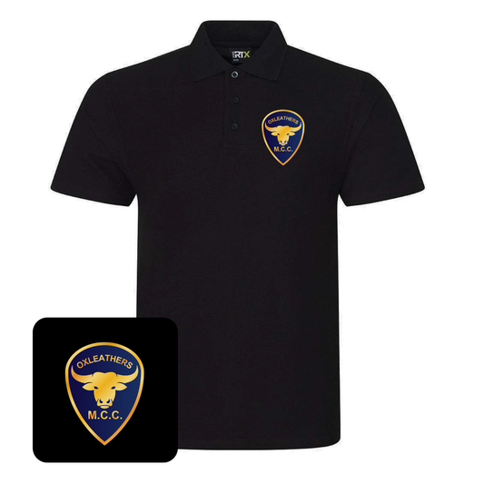 Oxleathers Polo Shirt (Black)