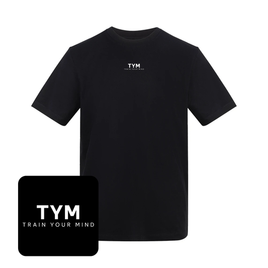 TYM Polycotton T-Shirt (Black)