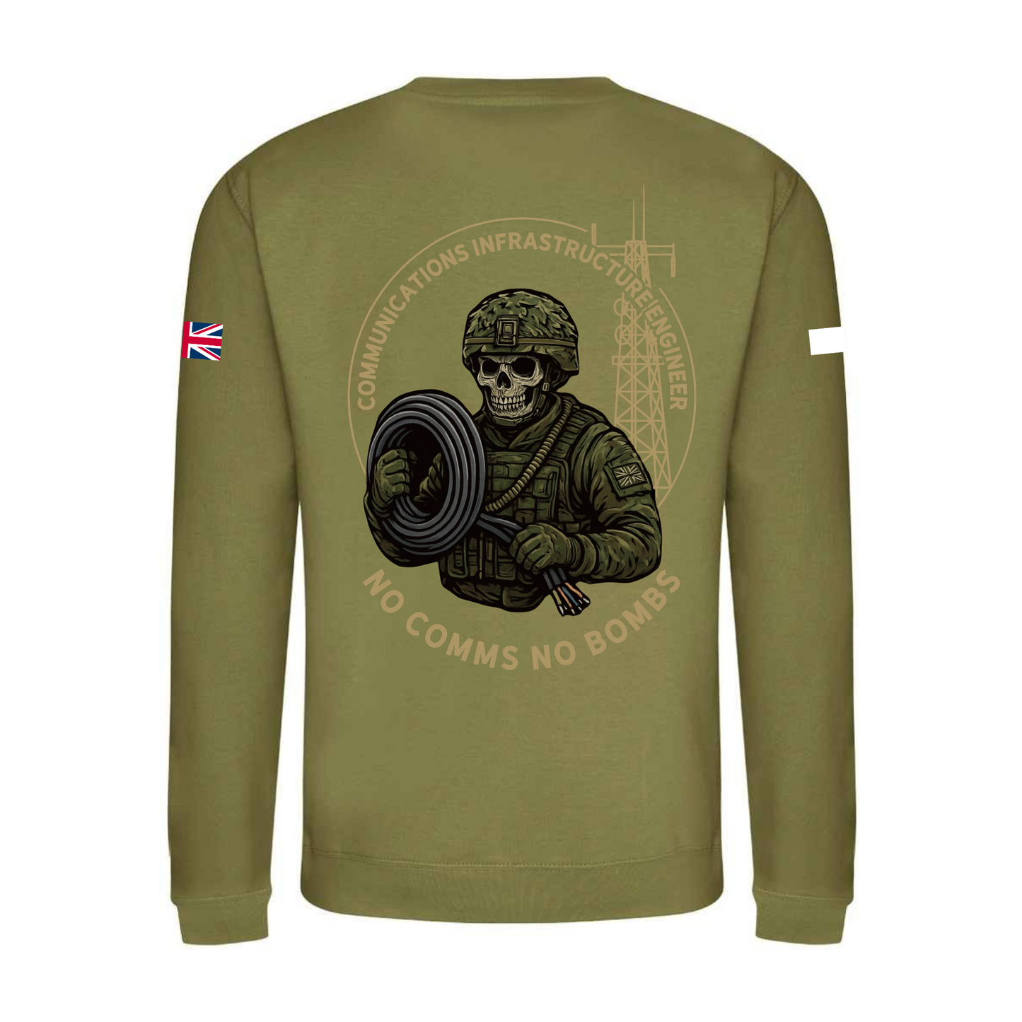 AWDis Sweatshirt (Khaki)