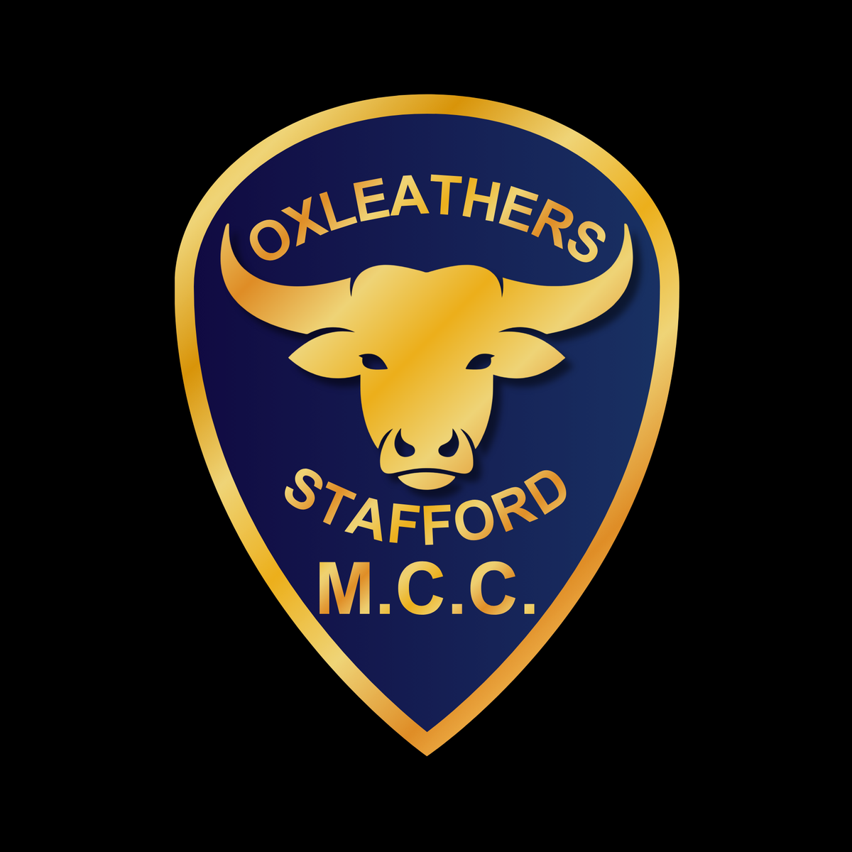 Oxleathers m.c.c. company logo for branded workwear by TIX Printing