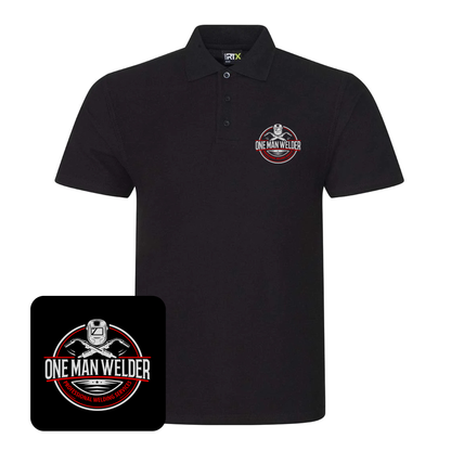 Pro RTX Pro Piqué Polo Shirt (Black)