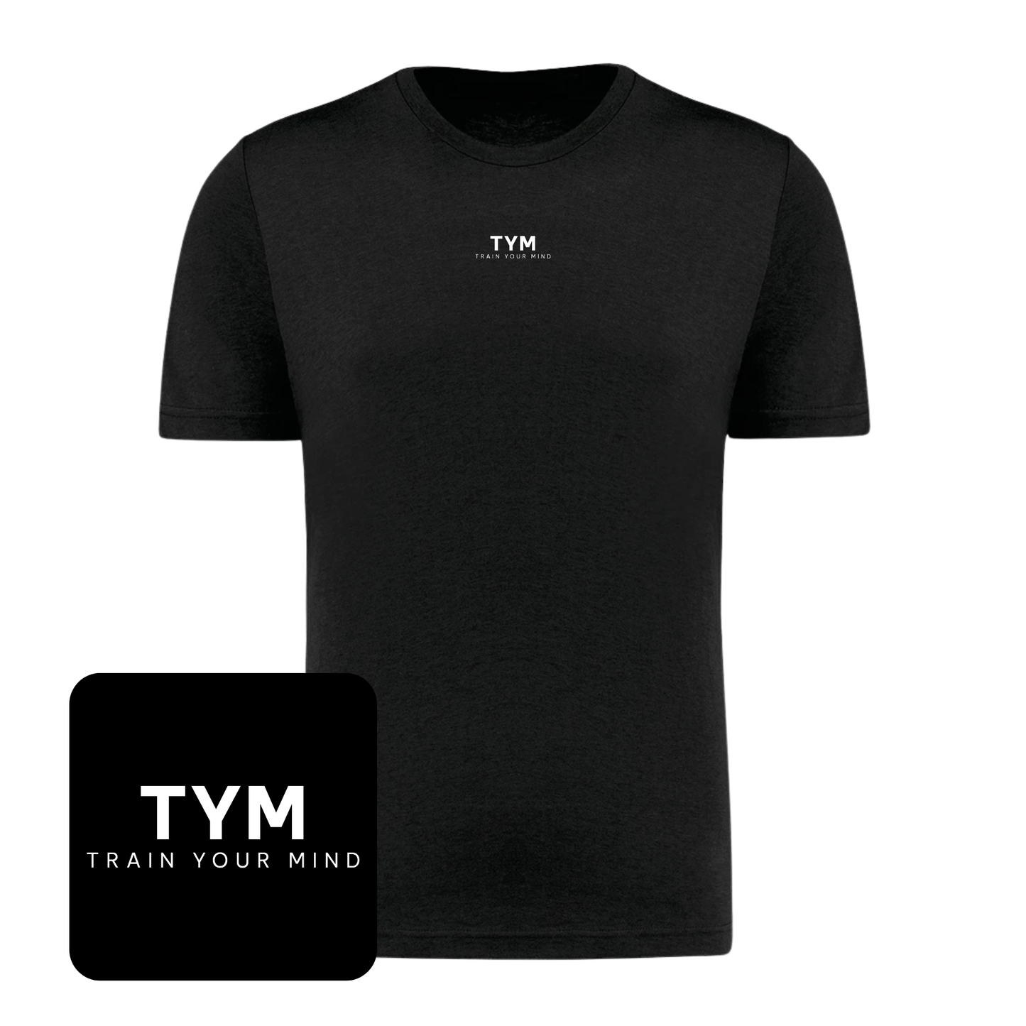 TYM Triblend Sports T-Shirt (Black)